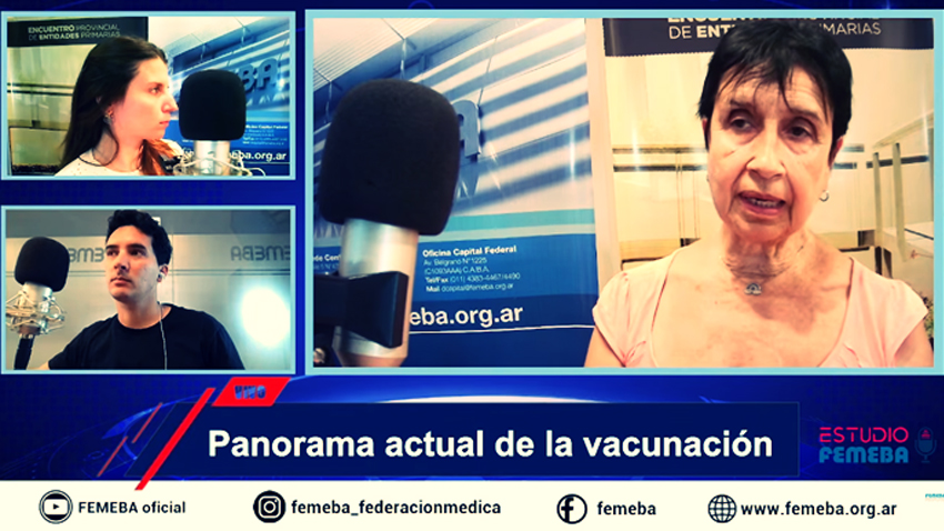 Estudio FEMEBA 13# "Panorama actual de la vacunación".